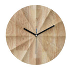 The Niomi – Minimalist Bamboo Wall Clock