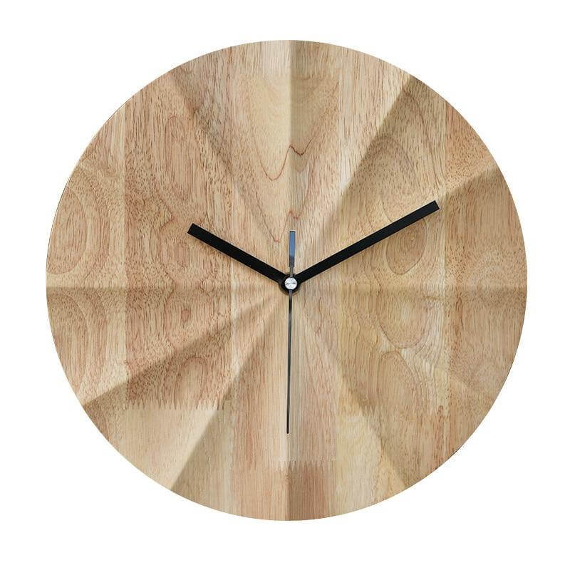 The Niomi – Minimalist Bamboo Wall Clock