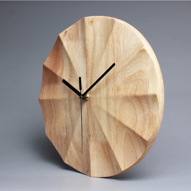 The Niomi – Minimalist Bamboo Wall Clock