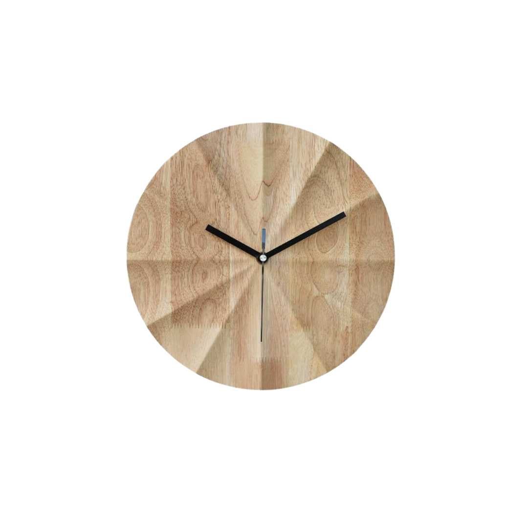 The Niomi – Minimalist Bamboo Wall Clock