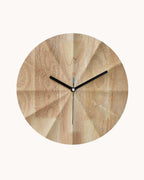 The Niomi – Minimalist Bamboo Wall Clock