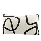 The Niomi – Suede Geometric Embroidered Cushion Cover