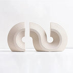 The Niomi – Modern Arch Bookends