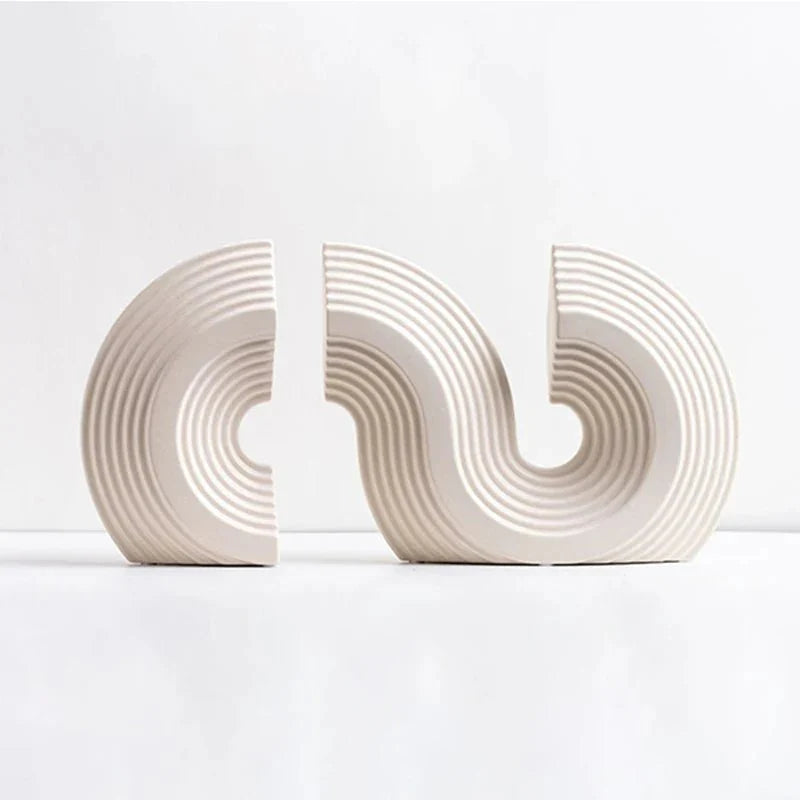 The Niomi – Modern Arch Bookends
