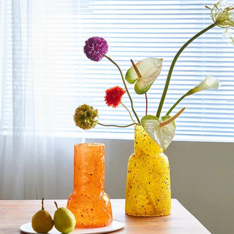 The Niomi – Textured Glass Vase
