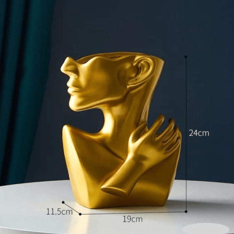 The Niomi – Abstract Face Vase - The NiomiSKU_1753009369512_910