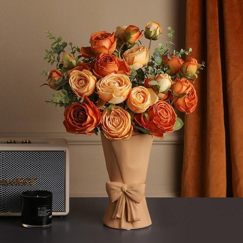 The Niomi – Art Deco Bow Tie Vase - The NiomiSKU_1753009369186_177