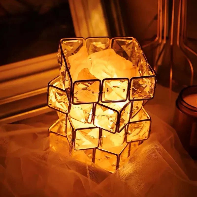 The Niomi – Elegant Crystal Cube Lamp Crafted from Himalayan Salt for a Serene Ambiance - The NiomiSKU_1765983435926_574