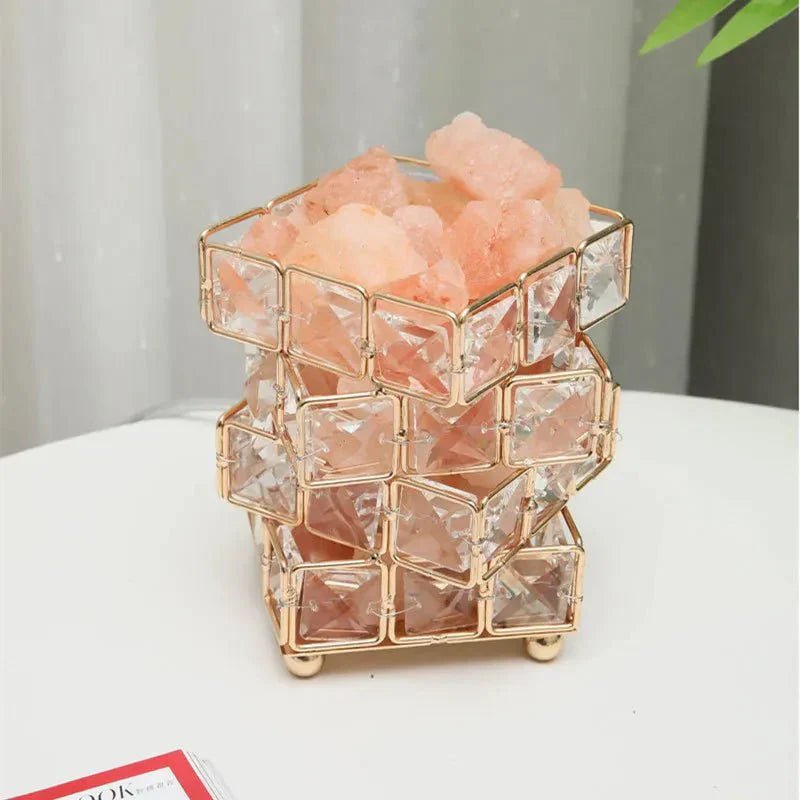 The Niomi – Elegant Crystal Cube Lamp Crafted from Himalayan Salt for a Serene Ambiance - The NiomiSKU_1765983435926_574