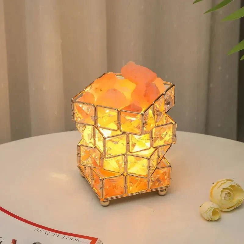 The Niomi – Elegant Crystal Cube Lamp Crafted from Himalayan Salt for a Serene Ambiance - The NiomiSKU_1765983435926_574