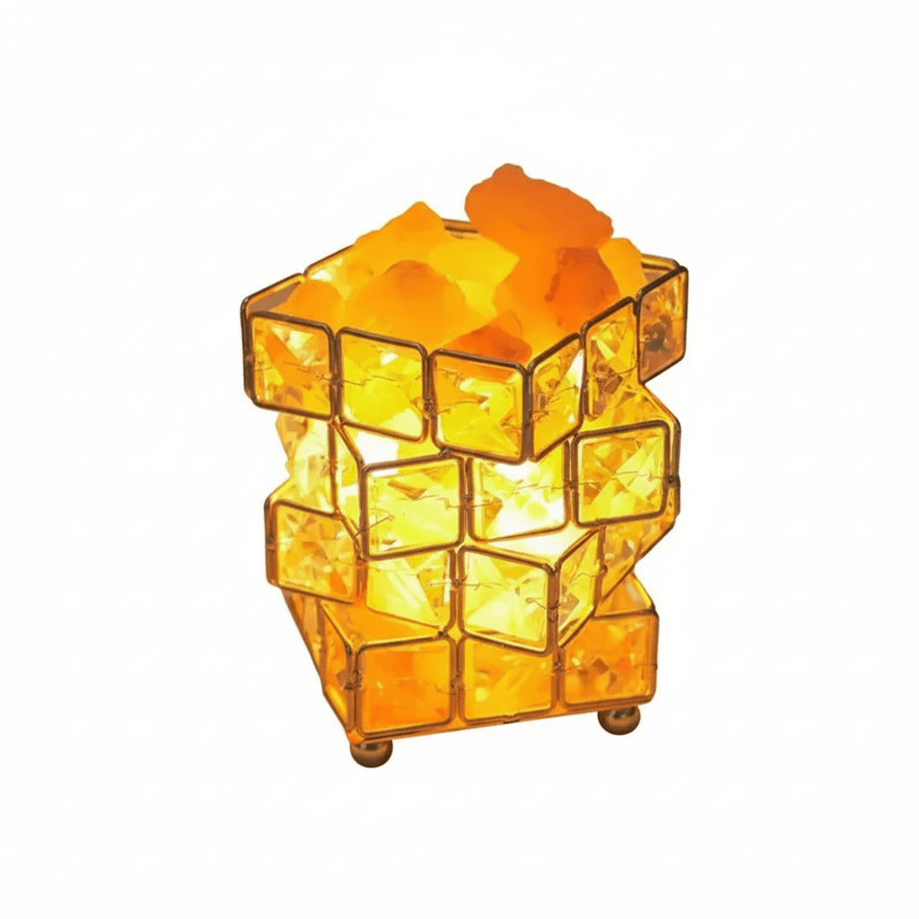 The Niomi – Elegant Crystal Cube Lamp Crafted from Himalayan Salt for a Serene Ambiance - The NiomiSKU_1765983435926_574