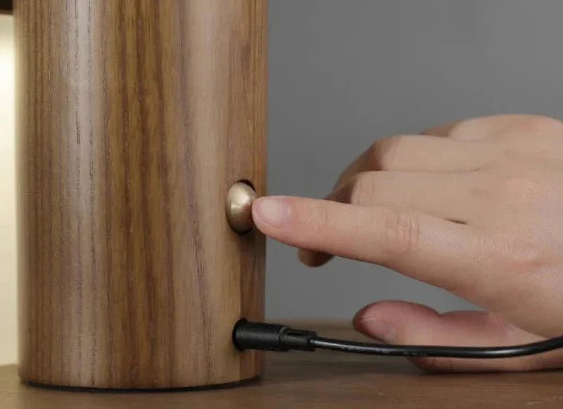 The Niomi – Elegant Vintage Arch Ash Wood Table Lamp for a Touch of Timeless Serenity - The NiomiSKU_1765983370699_573