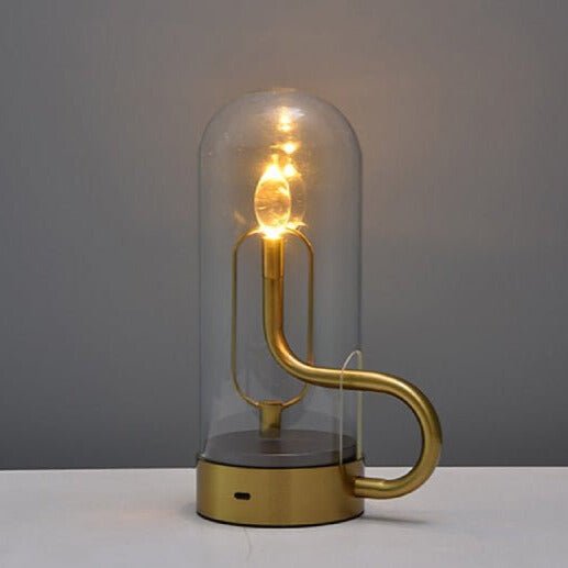 The Niomi – Elegant Wireless LED Glass Dome Table Lamp for a Luxurious Touch of Serenity - The NiomiSKU_1765983347964_889