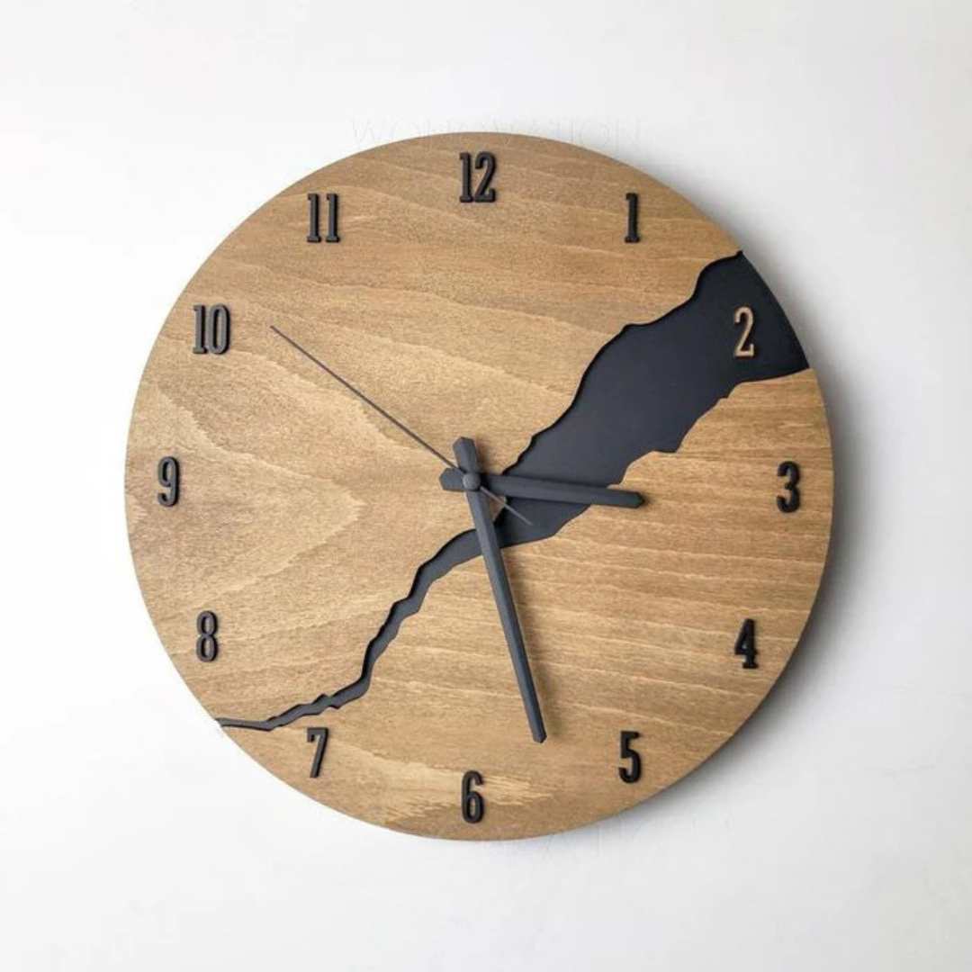 The Niomi – Elegant Wooden Wall Clock - The NiomiSKU_1753009416620_290