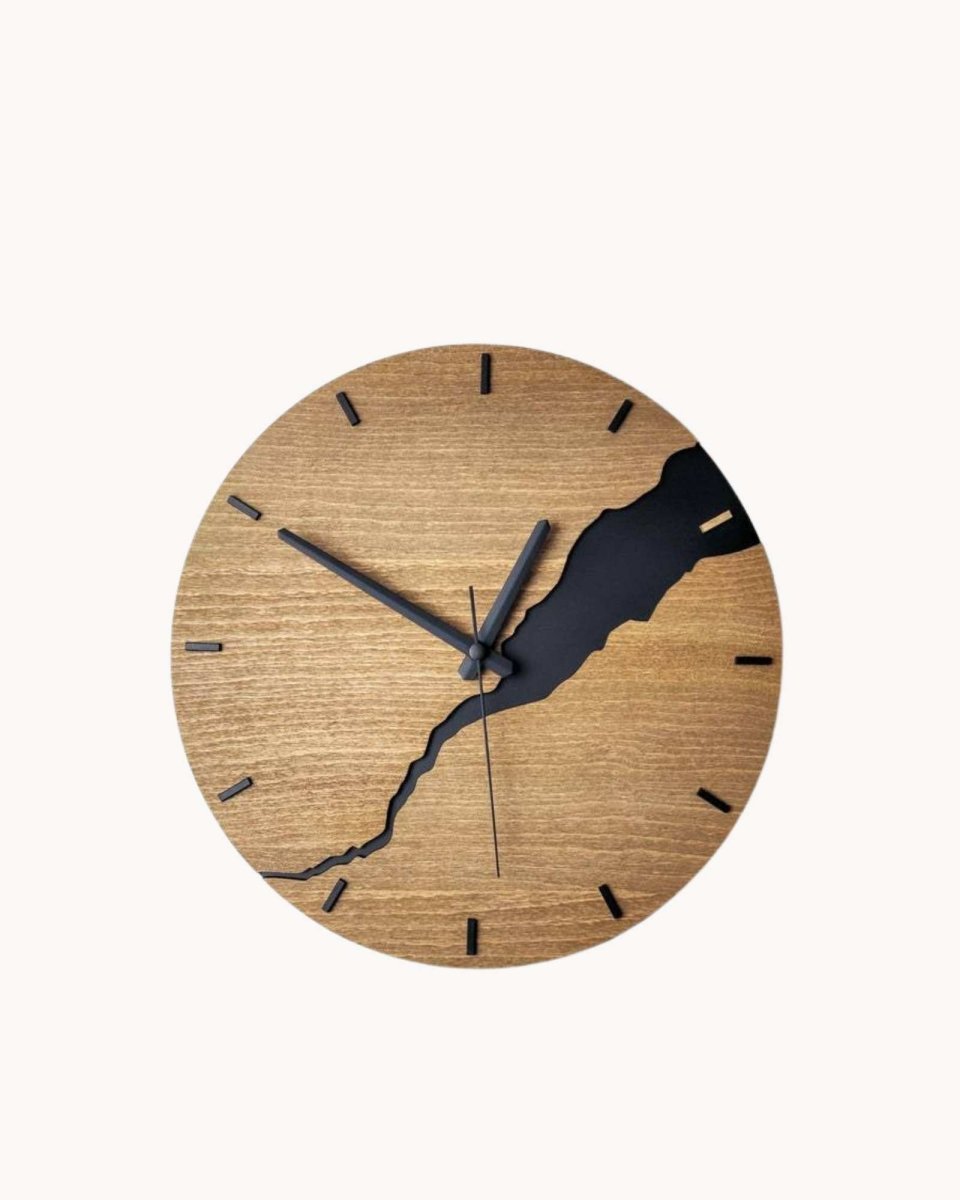 The Niomi – Elegant Wooden Wall Clock - The NiomiSKU_1753009416620_461
