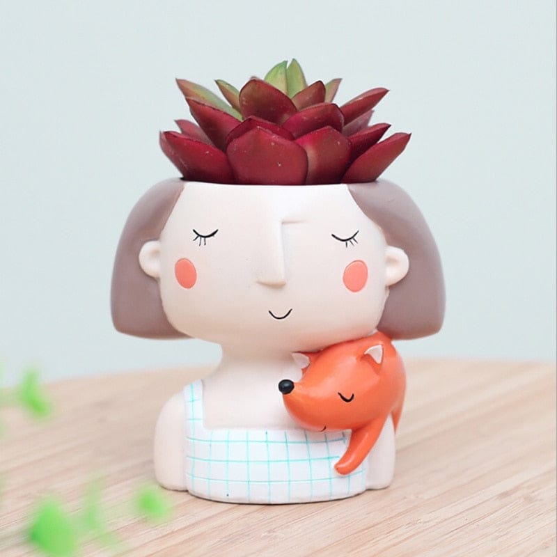 The Niomi – Mini Resin Planter - The NiomiSKU_1753009369750_0