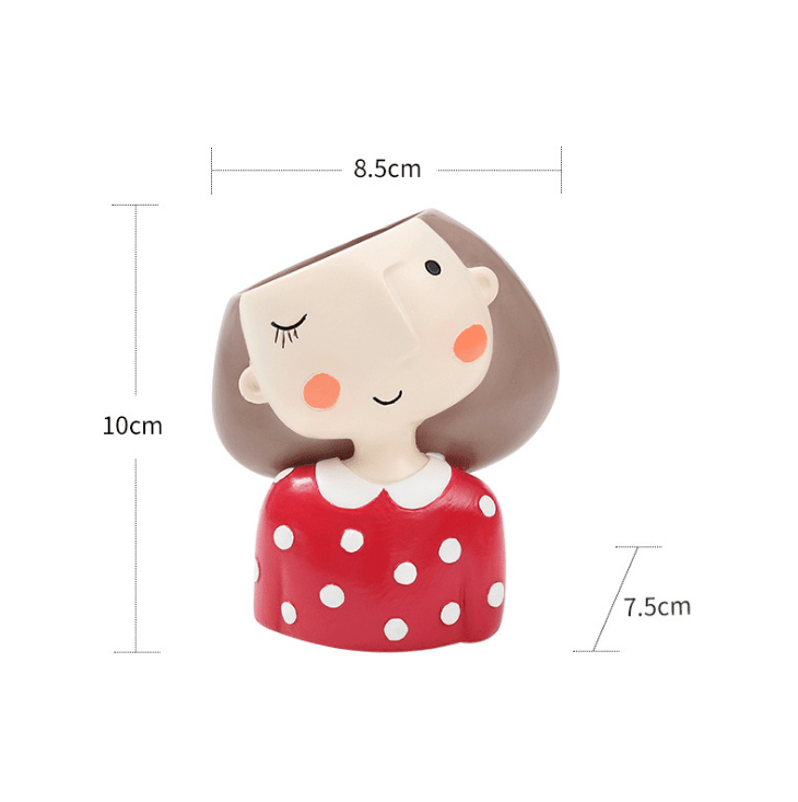 The Niomi – Mini Resin Planter - The NiomiSKU_1753009369750_339