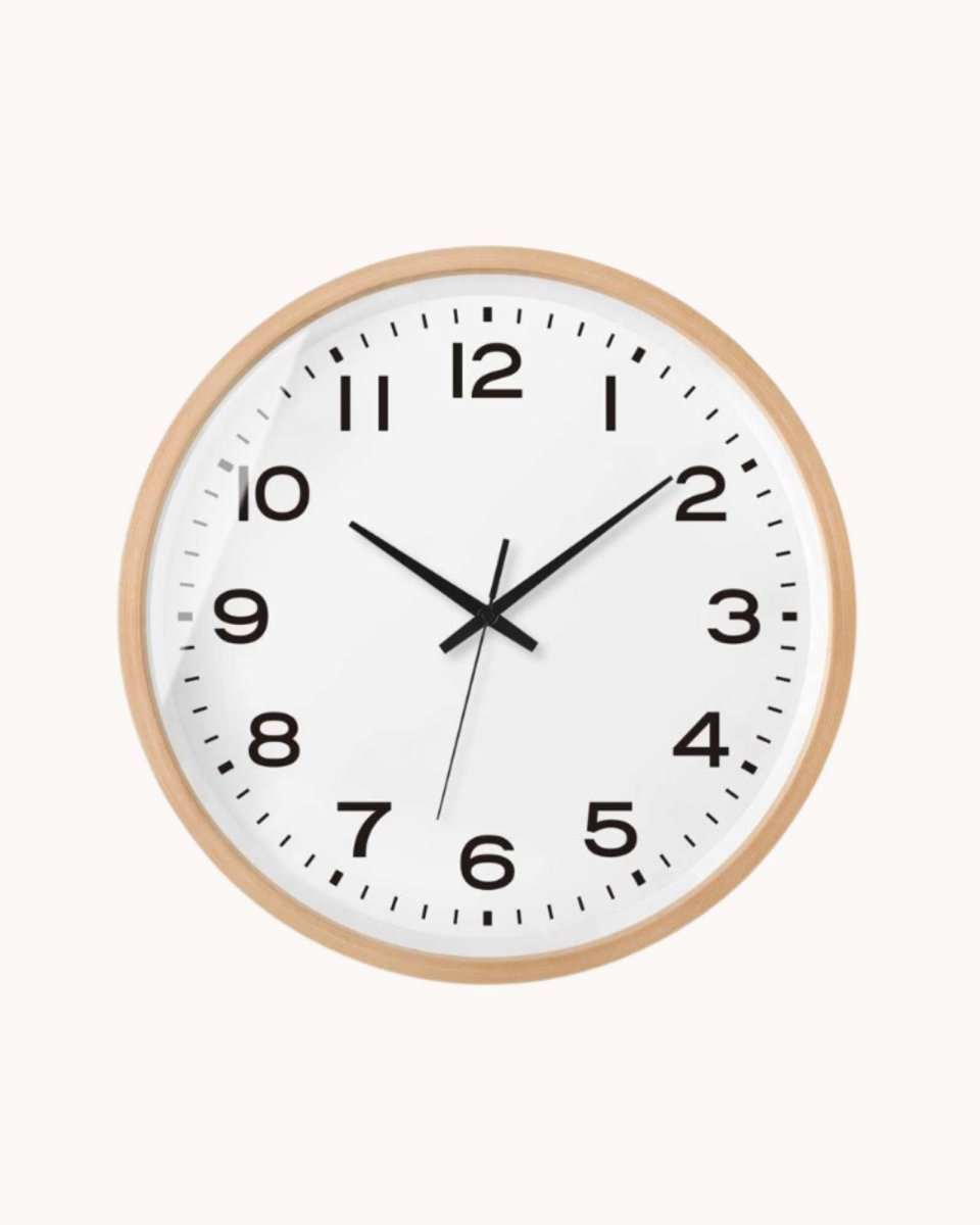 The Niomi – Scandinavian Wooden Wall Clock - The NiomiSKU_1753009416267_175