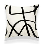 The Niomi – Suede Geometric Embroidered Cushion Cover - The NiomiSKU_1753009395841_440