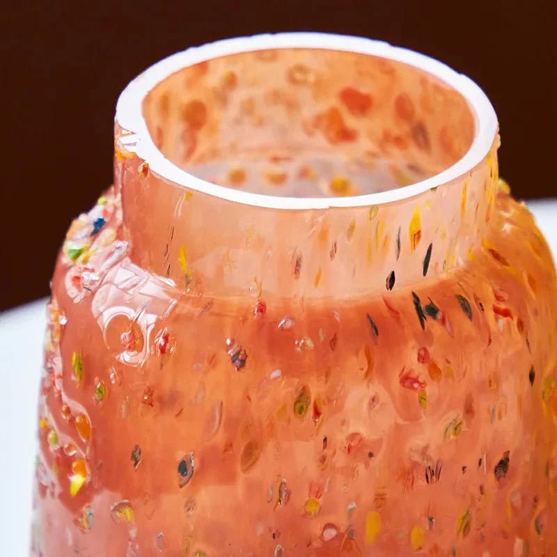 The Niomi – Textured Glass Vase - The NiomiSKU_1753009387869_974