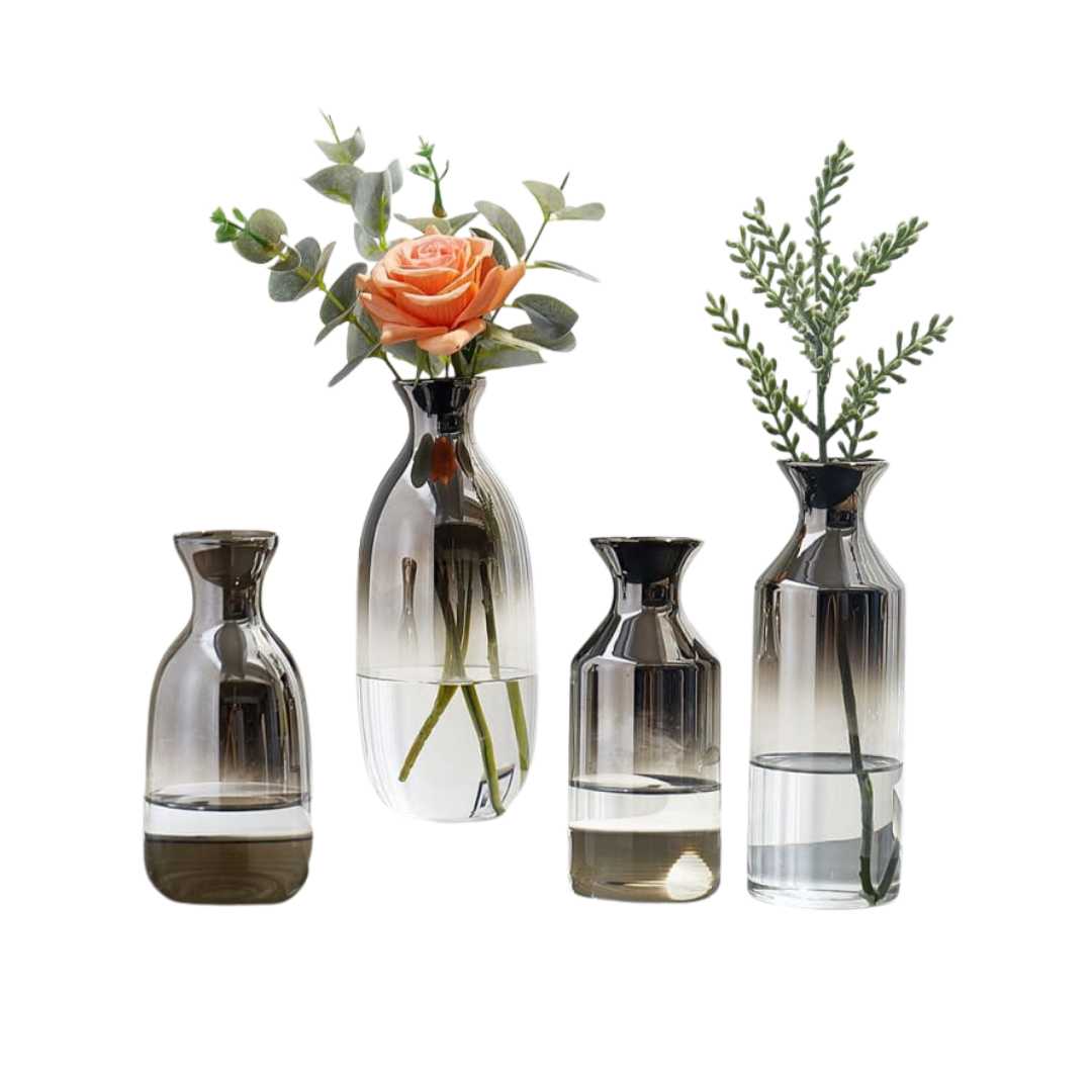 The Niomi – Two - Tone Glass Vase - The NiomiSKU_1753009372228_155