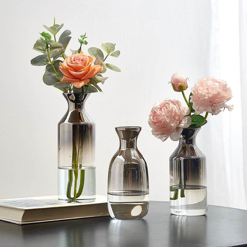 The Niomi – Two - Tone Glass Vase - The NiomiSKU_1753009372228_155