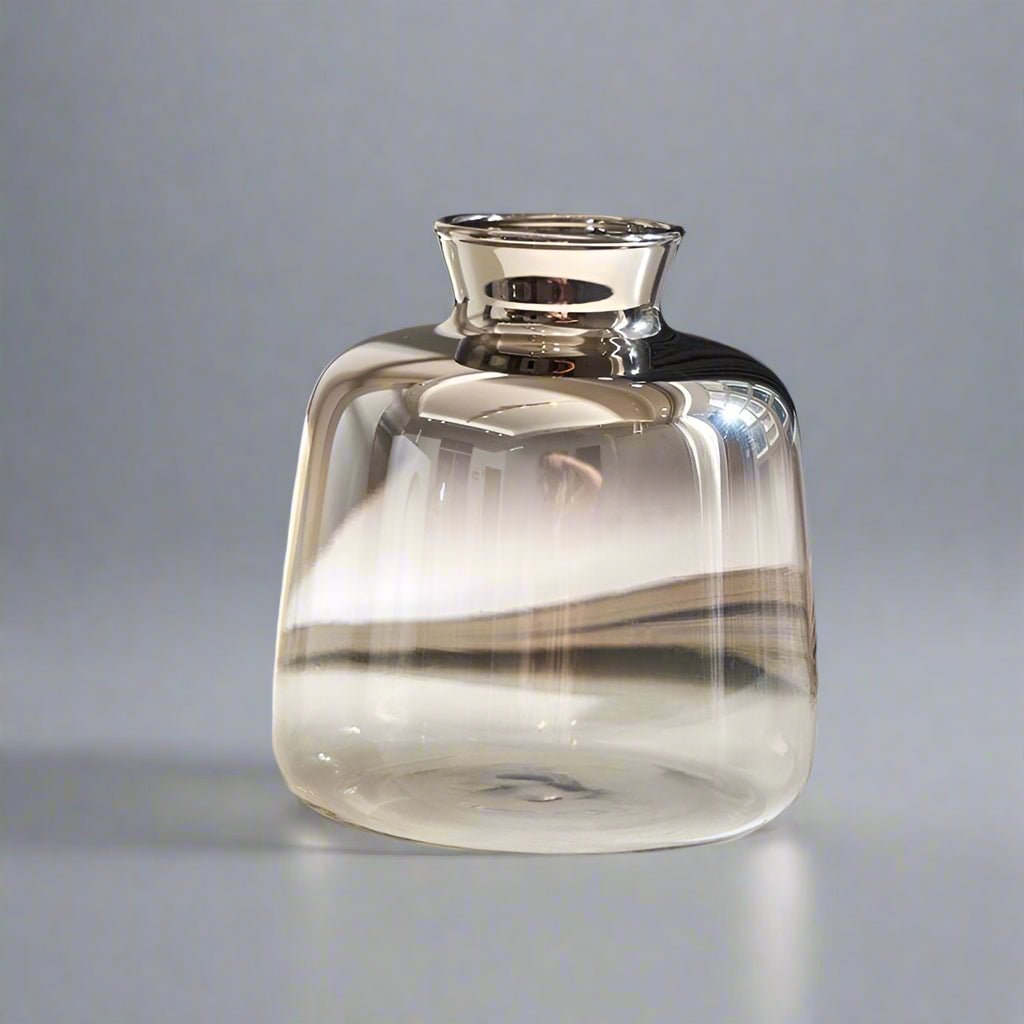 The Niomi – Two - Tone Glass Vase - The NiomiSKU_1753009372228_240