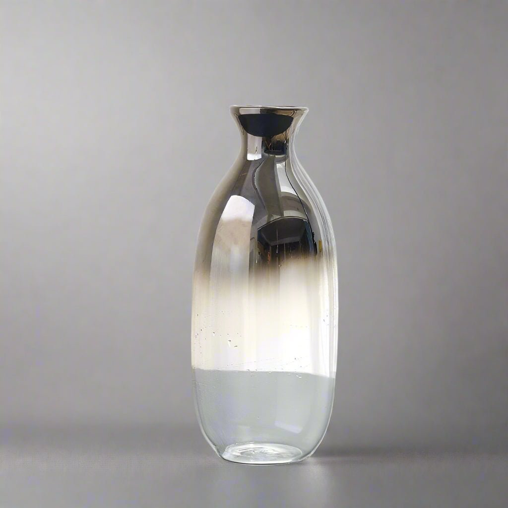 The Niomi – Two - Tone Glass Vase - The NiomiSKU_1753009372228_596